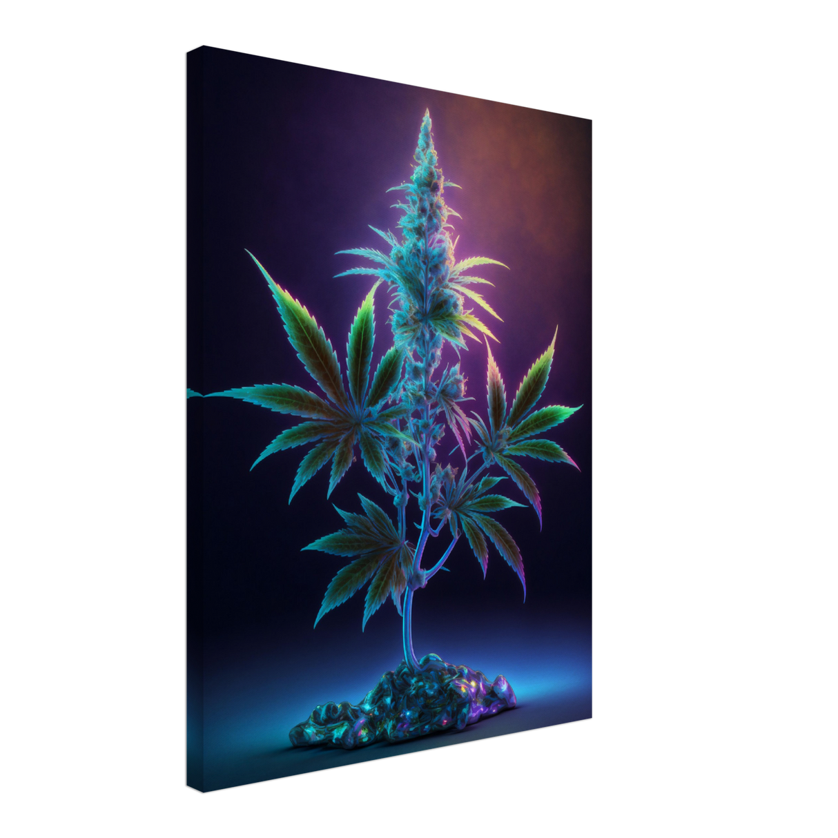 Crystalized Cannabis - WallLumi