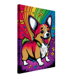 Rainbow Corgi - WallLumi