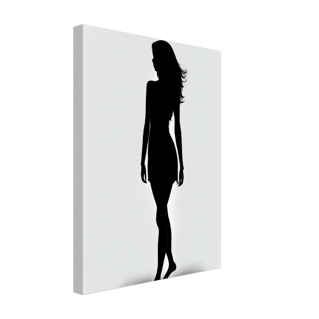 Silhouette Serenade Canvas Print - WallLumi Canvases