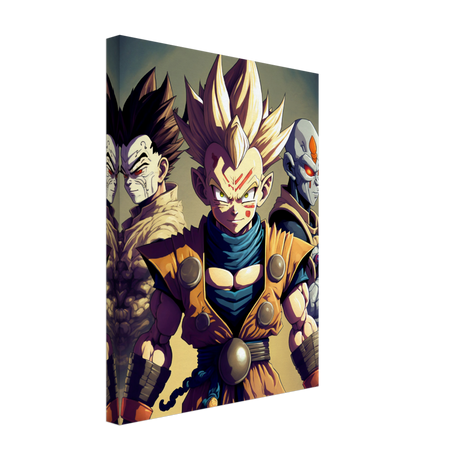 Dragon Ball Z Fan Art Canvas Print - WallLumi Canvases