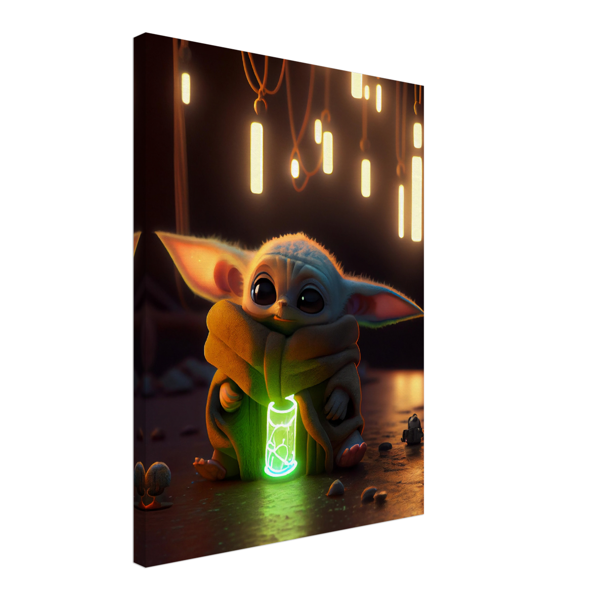 Baby Yoda - WallLumi