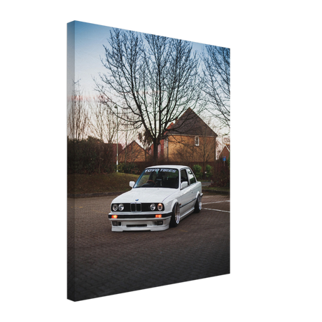 BMW E30 Legacy Canvas Print - WallLumi Canvases