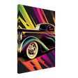 Pop Ride Retro Canvas Print - WallLumi Canvases