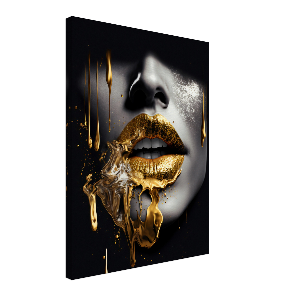 Elegant Gold Canvas Print - WallLumi Canvases