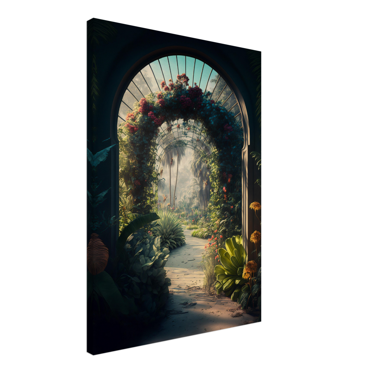 Botanical Garden Canvas Print - WallLumi Canvases