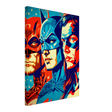 Pop Culture Crusaders Canvas Print - WallLumi Canvases